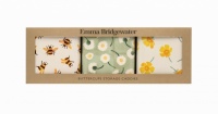 Set of 3 Square Tins Buttercup Print By Emma Bridgewater